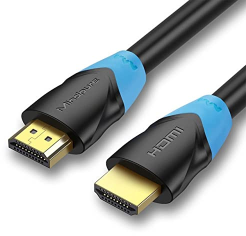 Digitalkey Cavo HDMI 2.0 - Qualità 4K Connettori in Alluminio Contatti Oro - Cavo PVC Nero 1,5 Mt