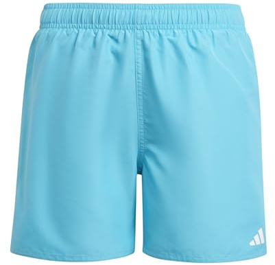adidas Bambini e Ragazzi Swim Shorts Kids, Lucid Cyan/White, 13-14 Years