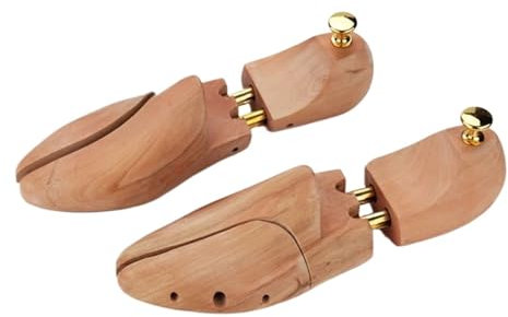 AYXAMO Elargisseur Chaussure，Embauchoir Chaussures Homme Embauchoirs en Bois 1 Paire Chaussures en Bois Arbre civière Shaper Gardien(35 36)