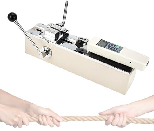 Manuell horisontell digital push-pull kraftmätare dragprovare, bärbar testbänk 500N digital kraftmätare