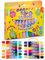 Little Brian Flip Paint Sticks For Kids - 12 Pack with 24 Assorted Colours, Twin Tips, Double-Ended - Mess-Free, Easy Clean Up, Fast Drying Action, Vibrant Colours, Multi-Surface, Twist & Paint