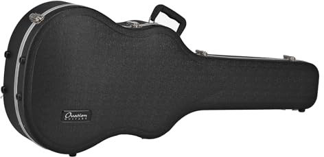 OVATION Estuche para Guitarra ABS Case - Estuche Original, Adecuado para Super Shallow - Carcasa de ABS - Perfil de Aluminio - Absorbedor de Impactos - Compartimento para Accesorios, 8117-G
