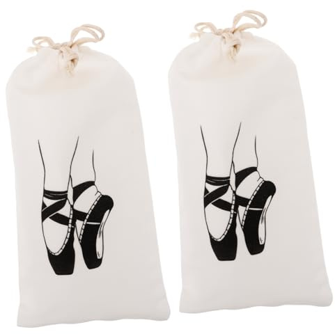 Hemobllo - Bolsa de baile para niña, con cordón, bolsa de almacenamiento para zapatillas de ballet, bolsa ligera y resistente para zapatos de baile clásico para entrenamiento y viaje