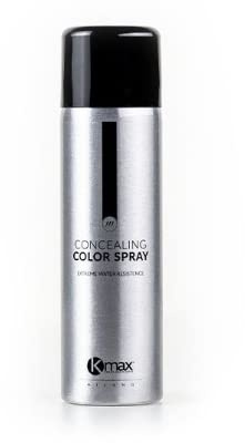 Kmax Concealing Color Spray capelli colore castano chiaro, Spray ricrescita capelli Bianchi per diradamento uomo donna, Ritocco colore capelli facile da applicare e reresistente all’acqua - 200 ml
