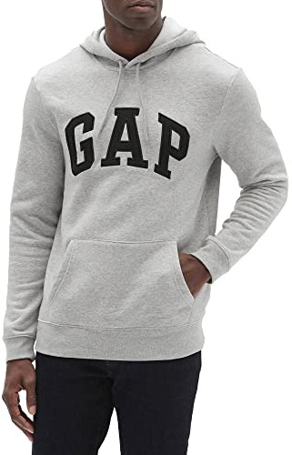 Gap Heritage Logo Pullover Hoodie Sudadera con Capucha Hombre (Pack de 1)