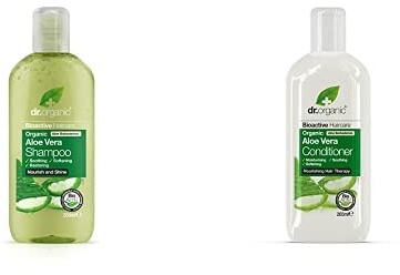 Organic Aloe Vera Shampoo & Conditioner Set