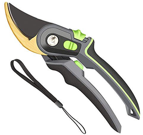 HYEFDWS Sécateur de Jardin et Ciseaux d'élagage Multifonctions pour Branches d'arbres fruitiers, sécateur pour Fleurs, sécateur 28 mm