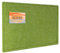 Große Pinnwand - 90 x 118 Zentimeter, dekorative Filz-Pinnwand für die Wand - faltbares Fotodisplay mit selbstklebendem Klebeband, inklusive 20 Pinnadeln - Laubgrün