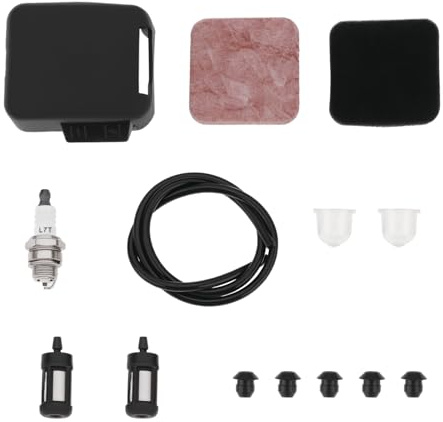 YINETTECH 1 set luftfilterskyddshölje monteringstrimmer ogräsmedel delar kompatibel med Stihl FC75 FS75 FS80 FS80R FS85 FS85R FS85