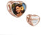 Annmors Rose Gold Personalized Photo Charm 925 Sterling Silver Customized Letters Charm Beaded Compatible Women Bracelet Necklace