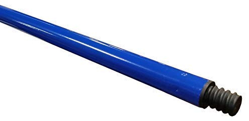 American Select Tubing 54 Steel Broom Handle with Nylon Super Tough Thread (Blue)