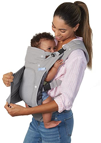 Infantino in Season - Ergonomic, 5 Layer Carrier with face-in and face-Out, Front and Back Carry for Newborns and Toddlers 8-40 lbs, Unisex