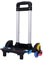 Rucksack Trolley, Schulranzen Trolley für Kinder Faltbarer Handwagen 6 Räder Aluminium Rollende Gepäckwagen für Schulrucksäcke Grundschule Mittelschule