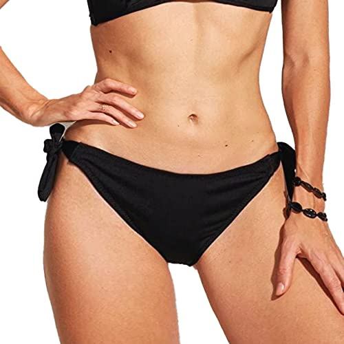 Bas de Maillot de Bain Menstruel Femme, Culotte Bikini Absorbante, Maillot de Bain Menstruel Réutilisable pour Flux Abondant, Lavable, Adolescentes et Grandes Tailles/Bikini 40