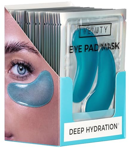 YEAUTY Deep Hydration Eye Pad Mask - 25x Augenpads mit Hyaluron & Aloe Vera