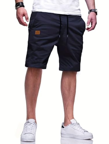 Tansozer Herrshorts sommar lediga shorts med fickor