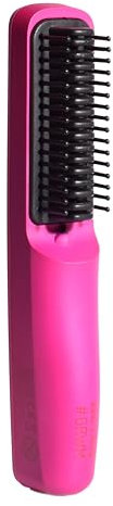 Beter - Spazzola termica lisciante, Spazzola ionica senza fili GRWM, Piastra per capelli professionale, 200°C, Riscaldamento rapido, Protezione antiscottatura, Anticrespo, Ricarica USB, Rosa