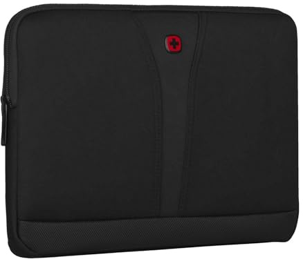 WENGER BC Fix, Neoprene 11.6'' - 12.5'' Laptop Sleeve, Black (R)