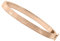 RADLEY Ladies 18ct Rose Gold Plated Hinge Studded Bangle RYJ3204S