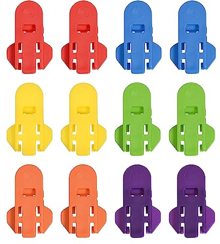 QUARKZMAN Manuale Facile Apri Lattine, 12pz Alluminio Bevande Lattine Copertura Protezione, Plastica Can Apri per Soda Birra Drink