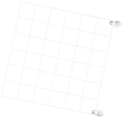 NOENNULL Wire Photo Display Shelf, Wall Doll Storage Rack, Wire Mesh Panel, Wall Doll Organiser, Iron Mesh, Home Storage Shelf, Photo Hanging and Display Rack, 30