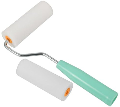 DOITOOL Sponge Roller Brush High-Density Paint Roller for Home Vinyl Flooring Use Small Brush Kit