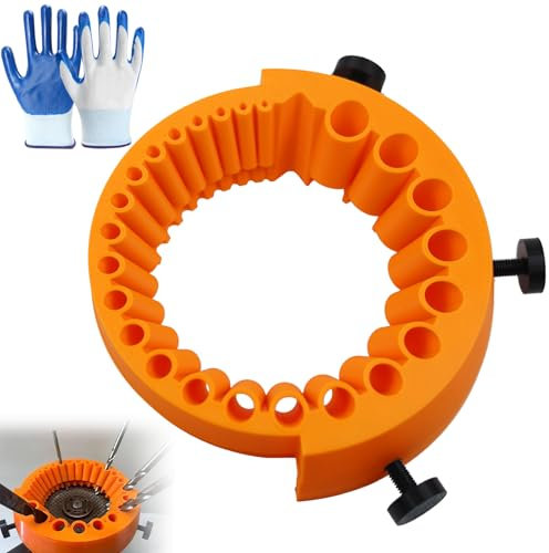 SI SEN Affila Punte Trapano, Affilatrice Punte Trapano, per smerigliatrice angolare da 125 mm e smerigliatrice, dispositivo di affilatura per punte da trapano da 2 a 13 mm