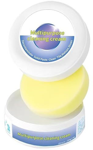 Glanzend Shoes Cleaning Cream, Multi-functional Cleaning and Stain Removal, Shoe Polish White for All Surfaces - 1 Piece