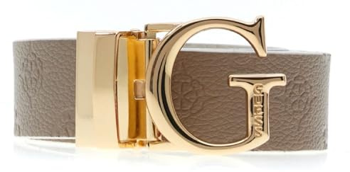 GUESS Cinturón mujer James ajustable/reversible dark taupe 4G logo CS26GU20 BW7861P3430 Talla: M