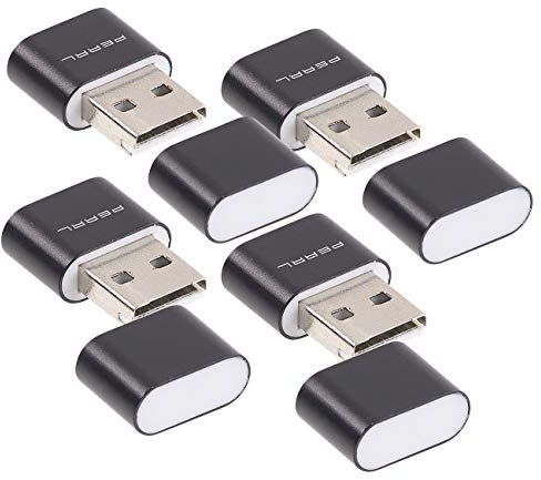 PEARL SD Kartenleser: 4er Pack Mini-Cardreader für microSD(HC/XC)-Karten bis 128 GB & USB (USB Stick Mini, Micro SD Card Reader, microSDHC Speicherkarten)