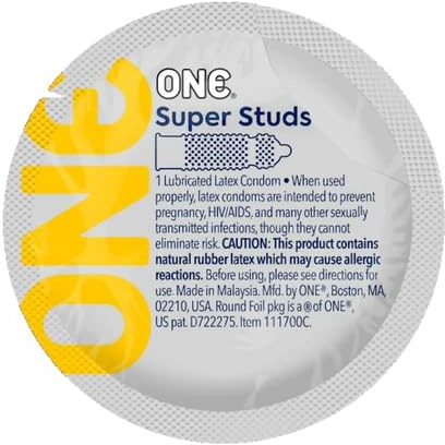 ONE Super Studs Condoms (Formerly 576 Sensations) 24 Pack