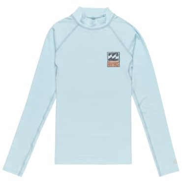 Billabong Jungen Double Fun LS T-Shirt, Coastal Blue, 16