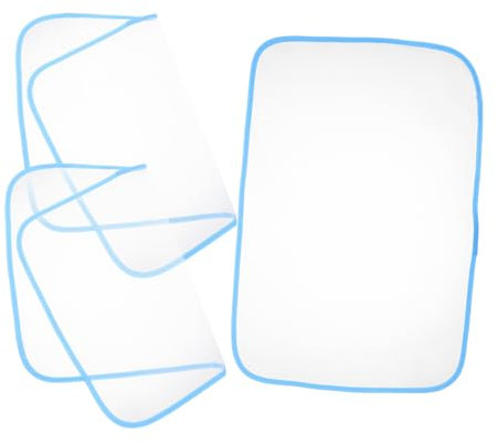 Cabilock Comodo Tappetino Da Stiro Con Isolamento Termico Tappetino Da Stiro in Rete Set Da 3 Pezzi Tappetino Da Stiro Pieghevole Per Tappetini Da Stiro Da Viaggio