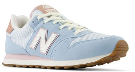 New Balance Femme 500 Sneaker, Bleu Chrome Clair, 36 EU