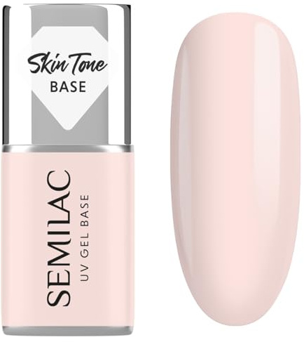 Semilac Skin Tone Cover Base Rosa Beige 7 ml