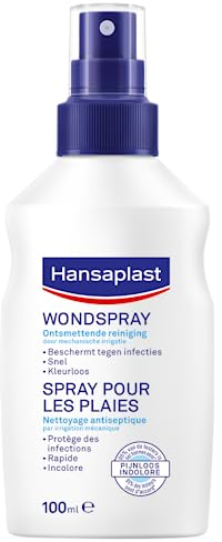 Hansaplast - Spray antisettico per adulti, 100 ml