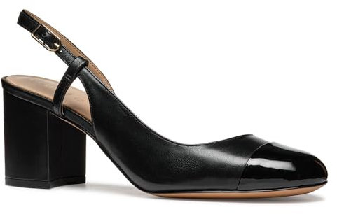 Geox Damen D VIRNILISA 65 A Pump, Black, 40 EU