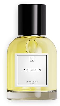 KAZAAR - POSEIDON - 50ml - Eau de Parfum für Herren - Würzige Duftnoten von Lavendel, Amber, Tonkabohne & Vanille - mit 20% Parfümöl bis zu 8h lang anhaltender Duft - aus Schweizer Manufaktur