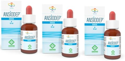 ANSIODEP Gocce - TRE CONFEZIONI KIT CON SAPONETTA FARMACIA CERATI