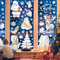 Adesivi Natalizi Finestre Addobbi Natalizi Vetrofanie Natale decorazioni natalizie a doppio lato Vetrofanie Natalizie Decorazioni Natalizie Addobbi Natalizi Stickers Adesivi Natale per finestre