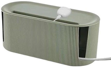 Boîte De Rangement Pour Câbles | Boîte De Gestion De Câbles Portable | Boîte De Rangement De Câbles Anti-poussière | Organisateur De Prise | Boîte De Cache De Câble De Multiprise Pour La Maison