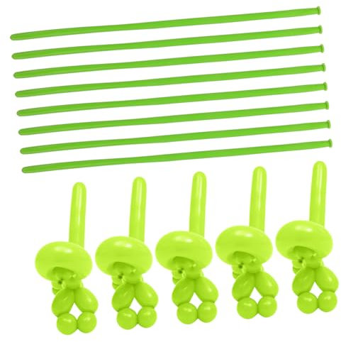 Toyvian 100 Stücke Grün Luftballons Streifen Modellierung Für Party Dekorationen Feiern