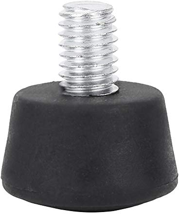 Pie de trípode de Goma Universal, Antideslizante M8 Soporte para pie de Goma Accesorios para fotografía 1/4 Pulgada o 3/8 de Pulgada Compatible para trípode o monopie(3/8 Pulgada)