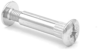 NOLDAR | Vite di collegamento con manicotto. Viti per mobili. Viti con diametro Ø8 mm per uno spessore da 30 a 40 mm. M6 x 30 mm (50 pezzi)