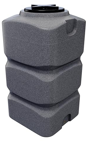 Varile vertikal drickvattentank rektangulär (granit, 500 l)