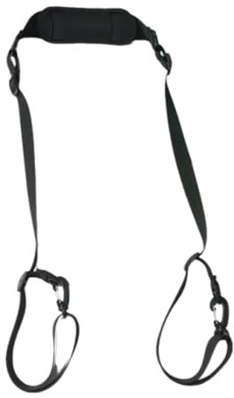 XURJUMI Bandoulière de Transport pour Trottinette Électrique Enfant Adultes - Sangle de Transport pour Chaise de Plage-Sangle de Transport Réglable - Compatible à Ninebot, Cecotec - Sangle Porte Velo