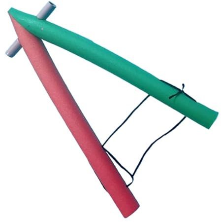 Sghtil Nouilles de Piscine Mousse, Nouilles de Piscine,Fines Nouilles de Poule Tube en Mousse A Trame de Trame - Grands Accessoires flottants, radeaux d'eau, équipement d'entraînement pour Le lac,