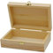 Creative Hobbies Unlackierte Holz-Bastelbox,Helles unlackiertes Holz mit Verschluss,Machen Sie Ihre eigene Geschenkbox, Schmuckschatulle, Fotobox, Decoupage und mehr,15.2x10.2x5.1 cm (1 Box)