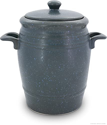 Bunzlauer Keramik Pot à rhum/pot multi-usages en céramique 4,2 l Décor ZIELON