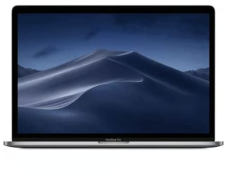 Apple MacBook Pro 2019 med Intel Core i9 & Touch Bar (15-tum, 32GB RAM, 512GB SSD Kapacitet) (QWERTY Engelska) Rymdgrå (Renoverad)